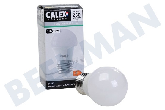 Calex  1301005900 Lámpara de bola LED 2.8 Watt, E27 P45 2700K