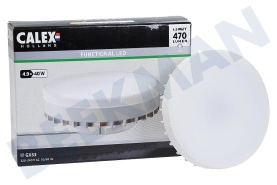 Calex  1301002500 LED GX53 4,9 vatios, 470 lm 2700 K