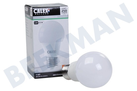 Calex  1301005500 Lámpara de pie LED 240 V, 2,8 W, E27 A55, 250 lúmenes