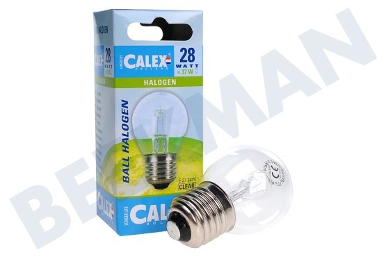 Calex  507858 Calex halógeno ahorro Miniglobe 230V 28W (37W) E27 P45
