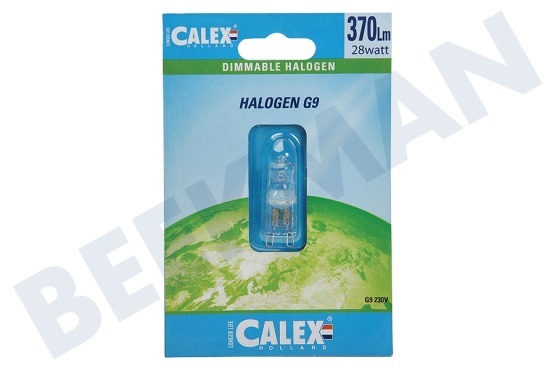 Calex  509208 Calex lámpara halógena 230V 28W (37W) G9 Borrar