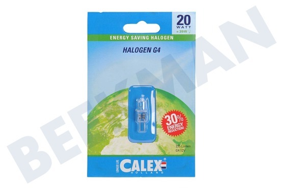 Calex  509616 Lámpara halógena Calex G4 20W 12V 235lm