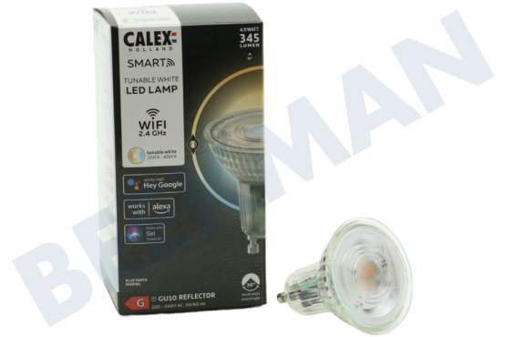 Kleenmaid  Lámpara reflectora LED inteligente GU10 CCT regulable
