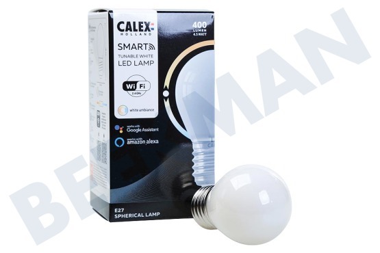 Calex  Smart LED Filament Softline Lámpara de bola P45 E27 Regulable