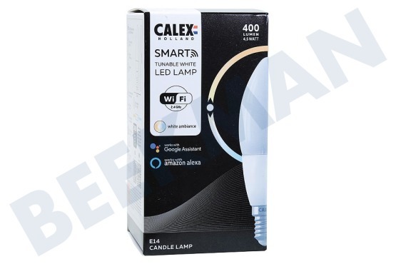 Calex  Smart LED Filament Softline Candle lamp B35 E14 Regulable