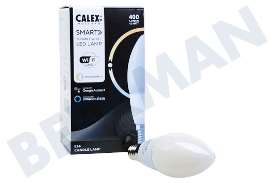 Calex  Smart LED Filament Softline Candle lamp B35 E14 Regulable