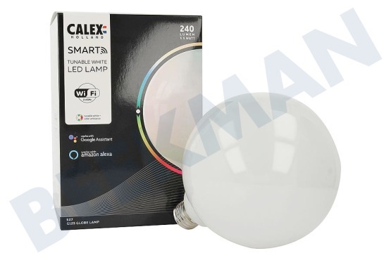 Calex  Filamento LED inteligente Softline Globelamp E27 regulable 5,5 vatios