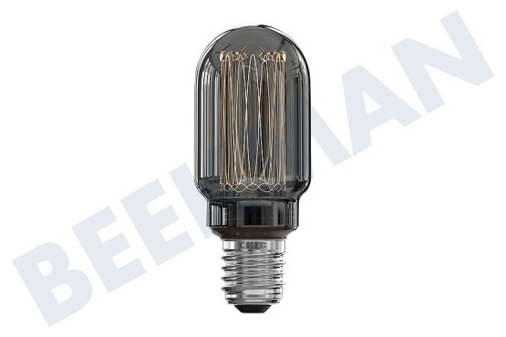 Calex  Lámpara de tubo LED T45 de fibra de vidrio de titanio de 3,5 vatios, regulable E27