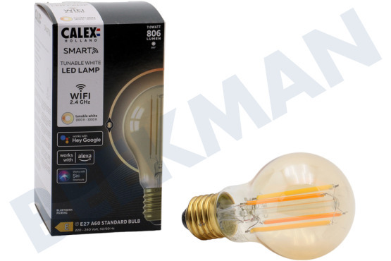 Calex  Lámpara Smart LED Filament Gold Standard E27 Regulable