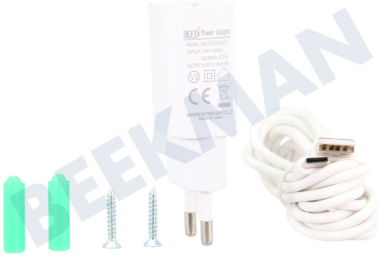 Calex  5501001200 Cámara inteligente con giro e inclinación, interior