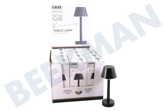 Calex  4301002300 Lámpara de mesa exterior con control táctil Calex Lucca