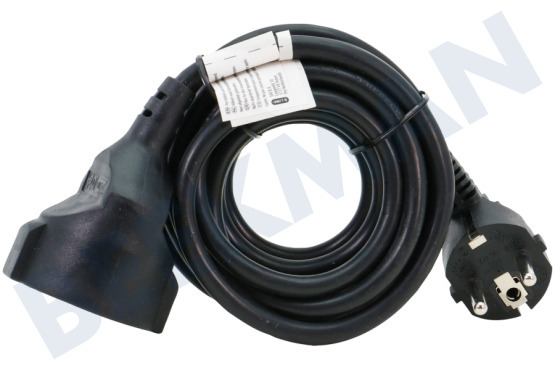 Q-Link  Cable 3x1.5mm2 3 metros Negro