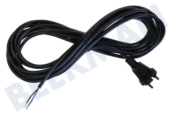 Universeel  Cable H05VVF 2x0,75mm2 negro 6 metros flexible