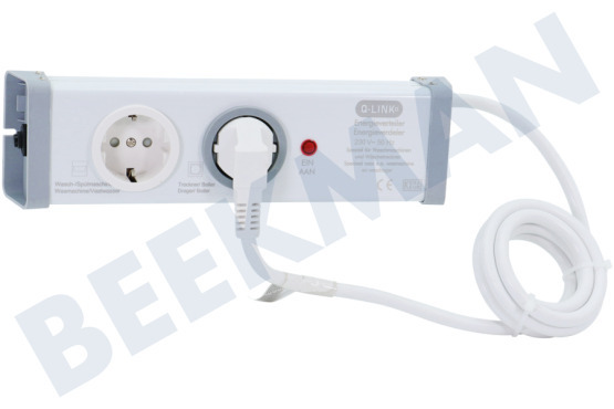 Q-Link  Protección interruptor combinado 3500 Watt, 16A, 230 Volt