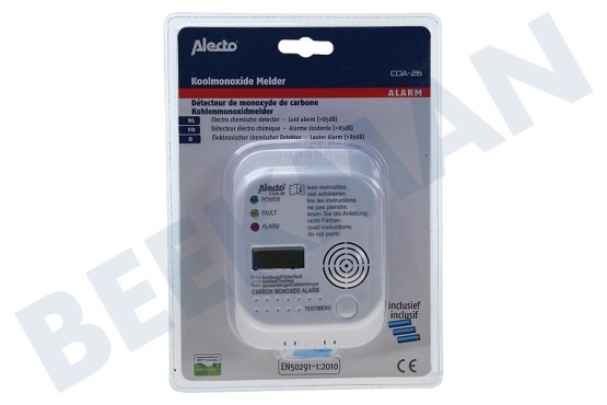 Alecto  COA-26 Detector de monóxido de carbono