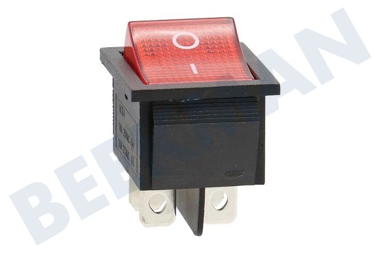 Universeel  Interruptor 4 contactos 22x30mm