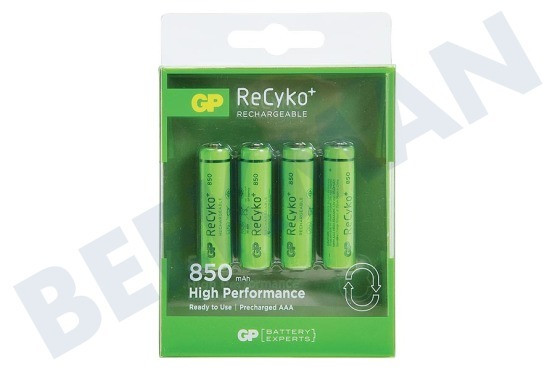 GP  LR03 ReCyko + AAA 850 - 4 baterías recargables