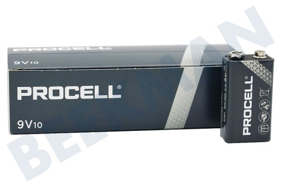Duracell  6LR61 Duracell Industrial Constant 9Volt/6LR6 paquete de 10