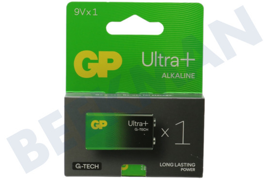 GP  6LR61 9 Voltios, batería GP Alcalina Ultra Plus