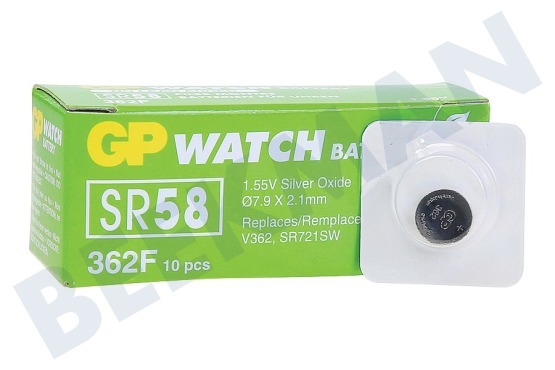 GP  SR58 362 Batería del reloj GP
