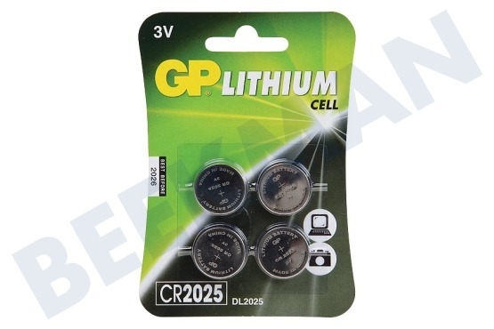 GP  CR2025 CR2025 GP celda de botón de litio de 3 voltios