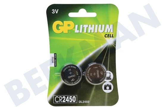 GP  CR2450 GP de litio de 3V botón de la célula