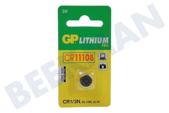 GP  CR11108 Litio CR11108 - 1 celda de botón
