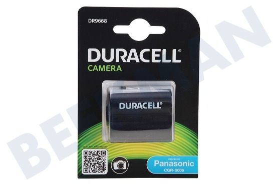 Duracell  DR9668 Batería Panasonic CGR-S006 Li-Ion 7.4V 700mAh