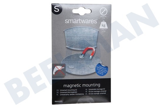 Smartwares  RMAG4 Detector de humo de montaje magnética 7cm
