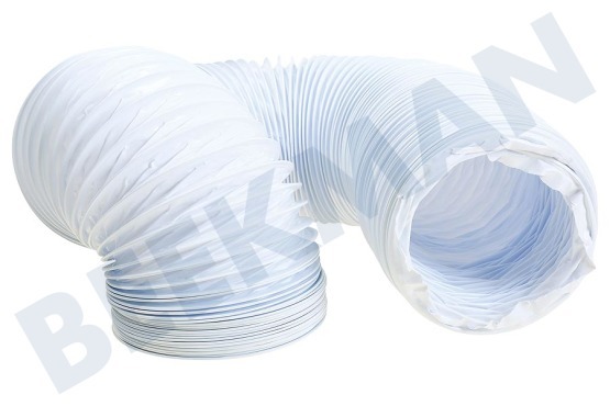 WPRO  484000008556 manguera de aire de escape para las secadoras de 102 mm de PVC de 3 m
