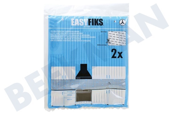 Easyfiks  Filtro campana extractora plana + colores saturados