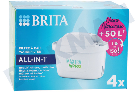 Brita Jarra de agua Filtro Cartucho de filtro paquete de 4