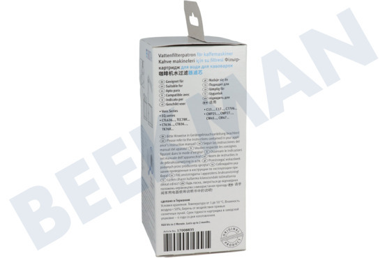 Siemens Cafetera automática Filtro de agua Cafetera Brita Intenza