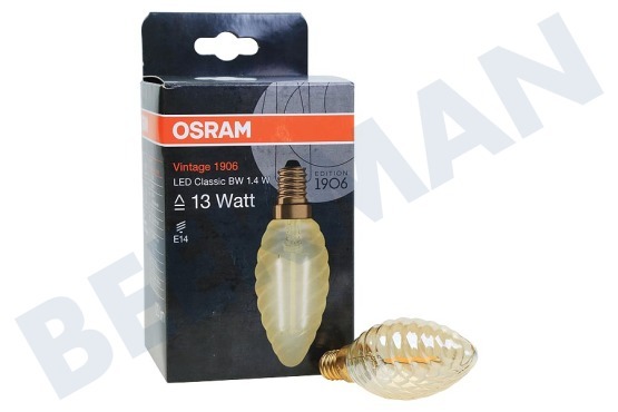 Osram  Osram Vintage 1906 LED Classic BW35 1.5 vatios, E14