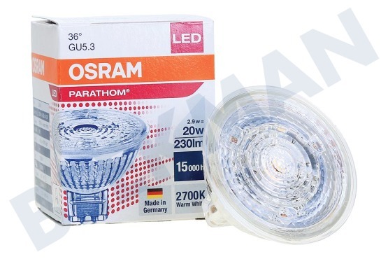 Osram  4052899957749 Lámpara reflectora Parathom GU5.3 MR16 2.6 Watt