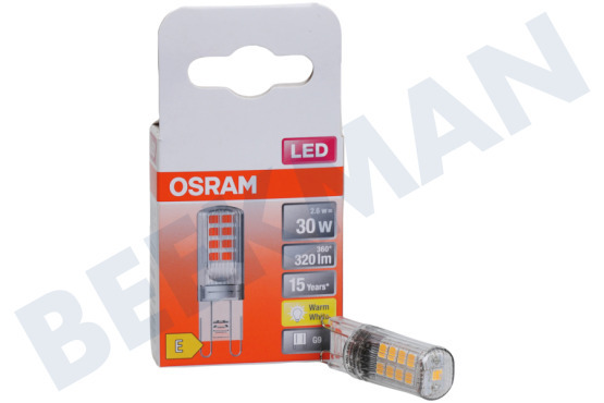 Osram  Pin LED 30 G9 2,6 vatios, 2700K