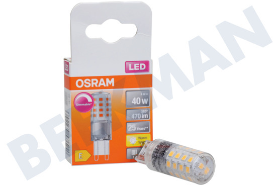 Osram  LED Pin Dim 40 G9 4.0 Watt, 2700K