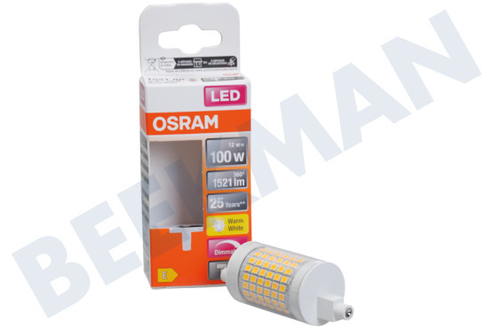 Osram  LED SST Línea 78mm CL100 Regulable R7S 12 Watt