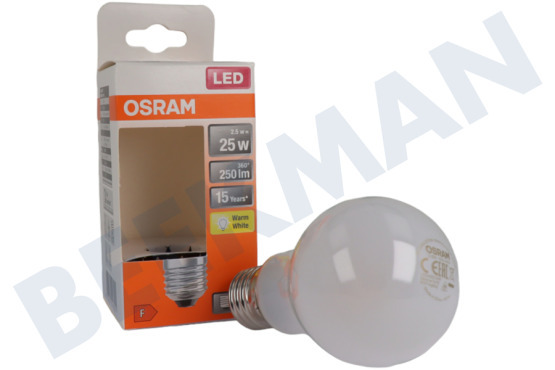 Osram  LED Retrofit Classic A25 E27 3 vatios, mate