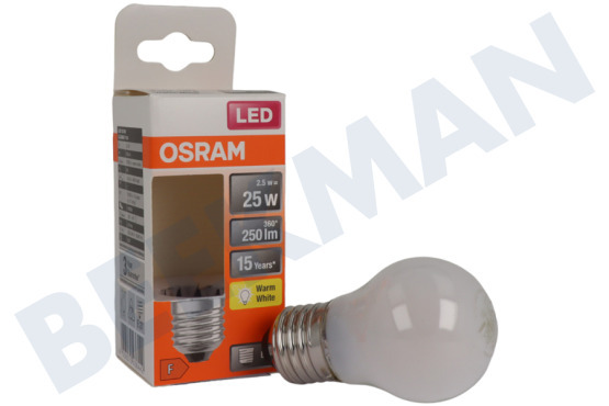 Osram  LED Retrofit Classic P25 E27 2,5 Watt, Mate