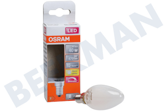 Osram  LED Retrofit Classic B40 regulable E14 4,8 W, mate