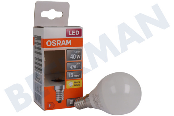 Osram  LED Star Classic P40 E14 4,9 Watt, Mate
