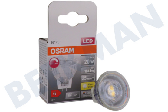 Osram  LED SUPERSTAR MR11 12 voltios, regulable 2,8 vatios, GU4