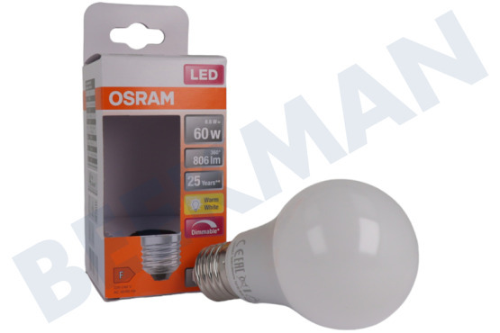 Osram  4058075433861 LED Superstar Classic A60 8,8 vatios, E27 regulable