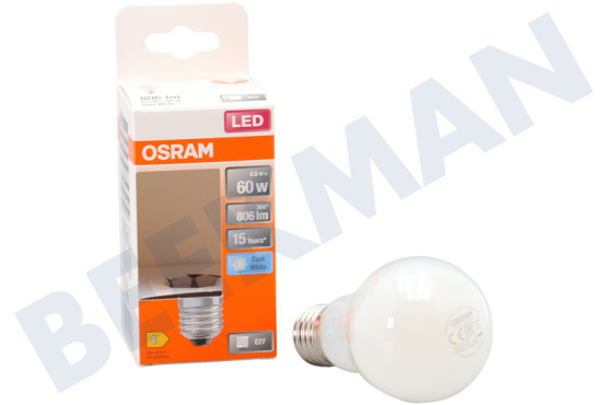 Osram  4058075115897 LED Retrofit E27 6,5 vatios 4000 Kelvin 806 lúmenes