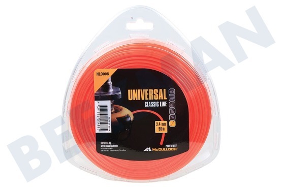 Universal  NLO008 Cable de nylon 2,4 mm 90 metros
