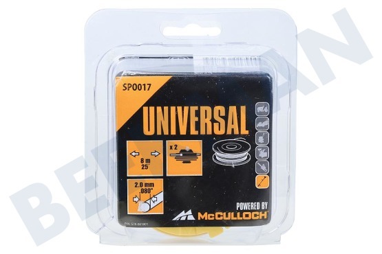 Universal Recortadora SPO017 Carrete e hilo