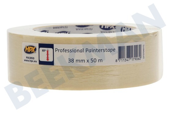 HPX  MA3850 pintor profesional de la cinta crema blanca 38mm x 50m