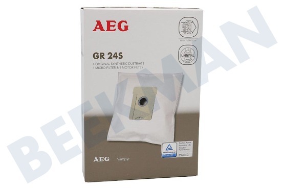AEG Aspiradora GR24S Bolsa de polvo y juego de filtros.