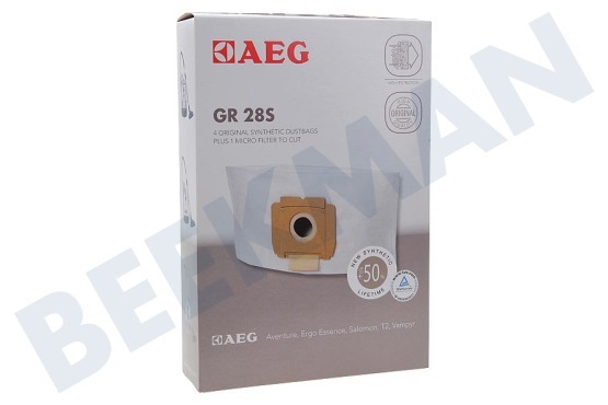 AEG Aspiradora GR28S Bolsa de polvo y juego de filtros.